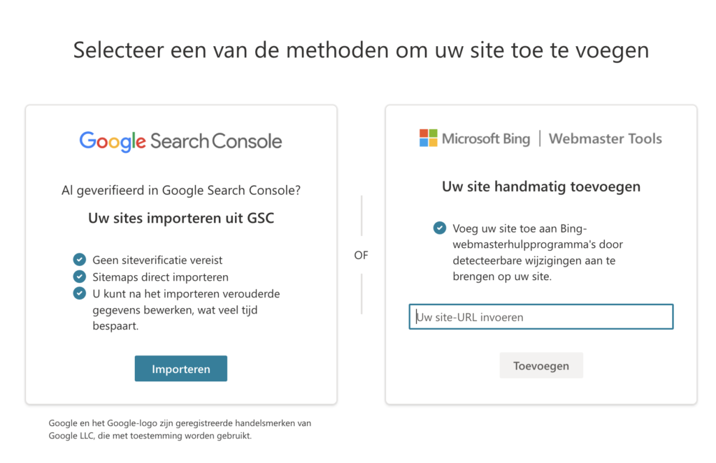 Methoden om Bing Webmaster Tools toe te voegen aan je website