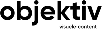 Objektiv visuele content logo